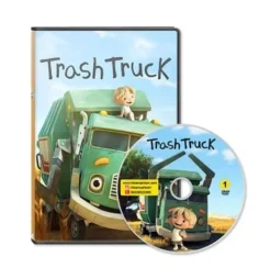 دانلود کارتون کامیون زباله trash truck