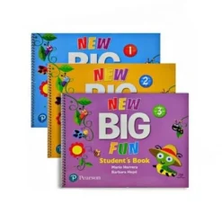 کتاب آموزش زبان انگلیسی نیو بیگ فان new big fun