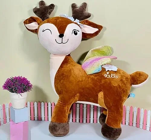 عروسک گوزن بالدار عروسک گوزن بالدار