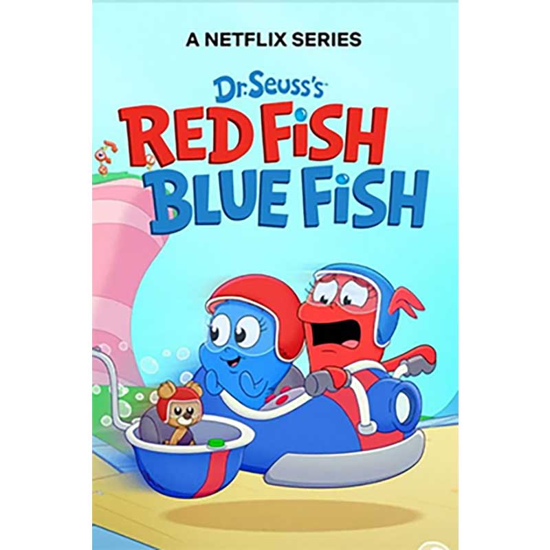 کارتون ماهی آبی و قرمز دکتر سوس | Dr. Seuss’s Red Fish, Blue Fish